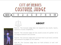 Costume Judge Webpage