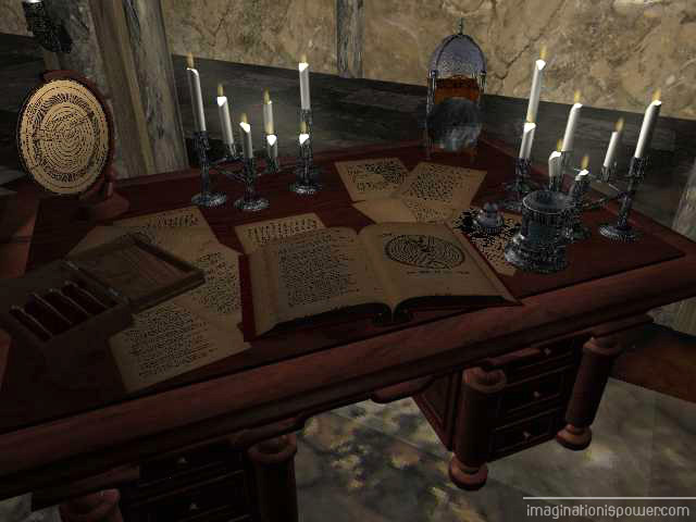 Dante's Desk