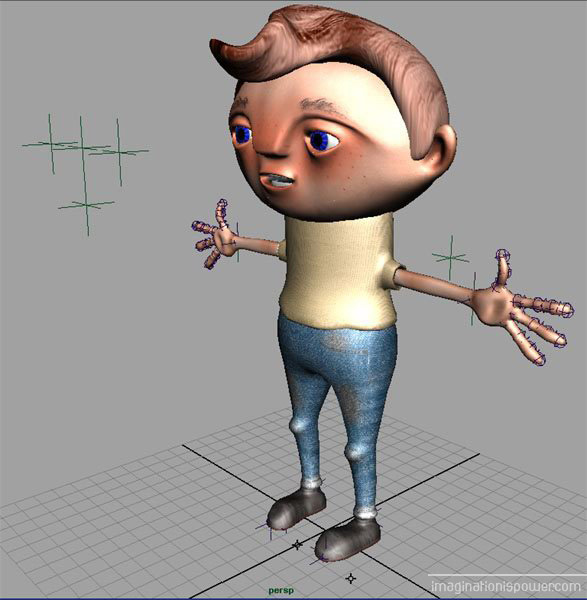 Scribble's Boy Model