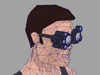 Unreal Character Model Head