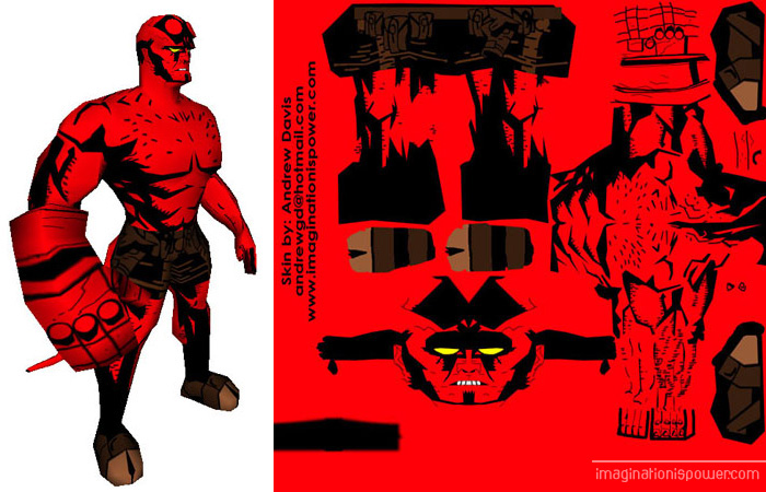 Hellboy Skin